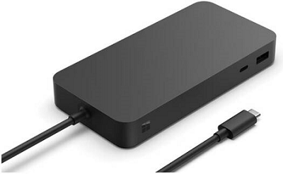 Microsoft Surface Thunderbolt 4 Docking Station, Black | T8H-00006