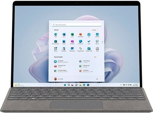 Microsoft Surface Pro 9 13" PixelSense Flow 120Hz Touch Display, Intel Core i7-1255U, 32GB RAM, 1TB SSD, Windows 11 Pro, Platinum | QLQ-00007