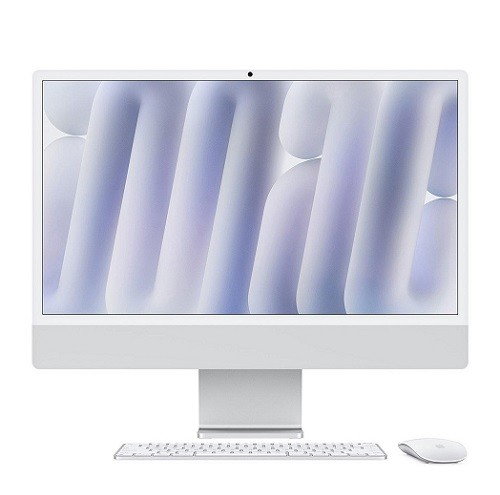 Apple iMac 24" Z1E2000KE M4 Chip with 24GB RAM, 1TB SSD, AIO Desktop Computer, English Keyboard, Silver