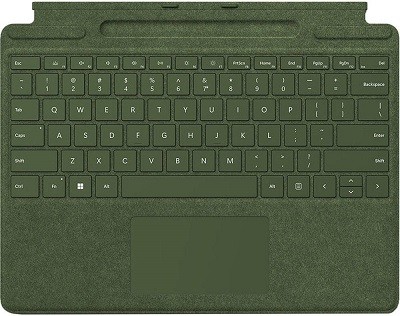 Microsoft Surface Pro 8/9/X/10/11 Keyboard Type Signature Forest Green English / Arabic | 8XA-00134