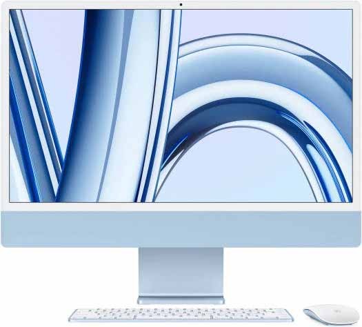 Apple iMac - Z19K001QC - M3 8CPU 10GPU 24GB 2TB Blue